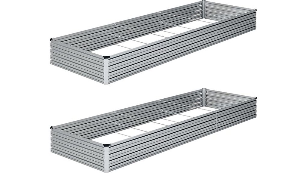 galvanized raised garden beds