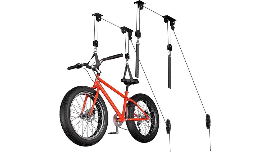 garage ceiling bike storage