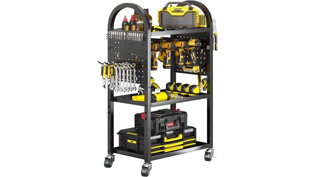garage power tool storage