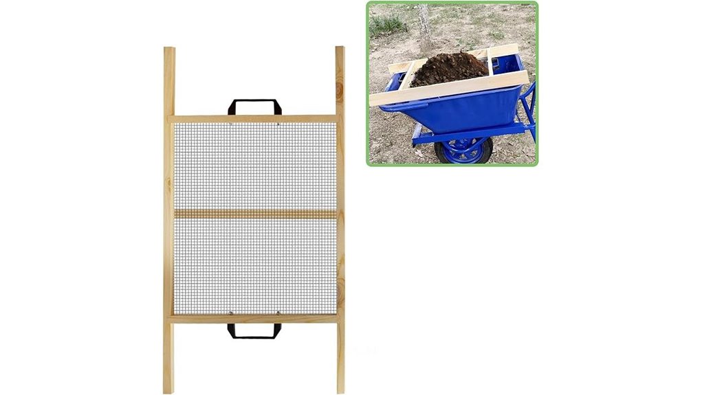 garden soil sifter tool