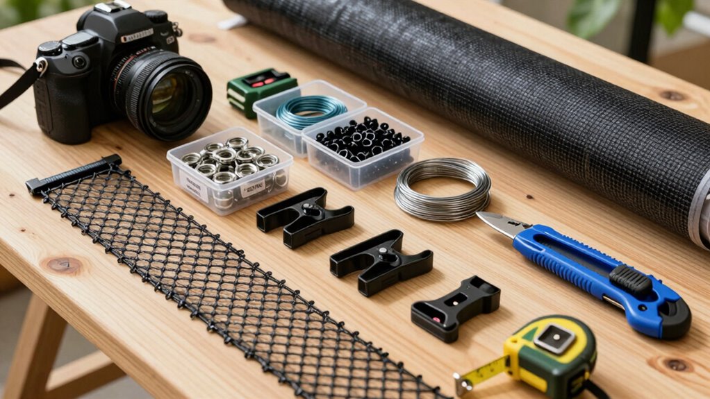 gathering tools for installation