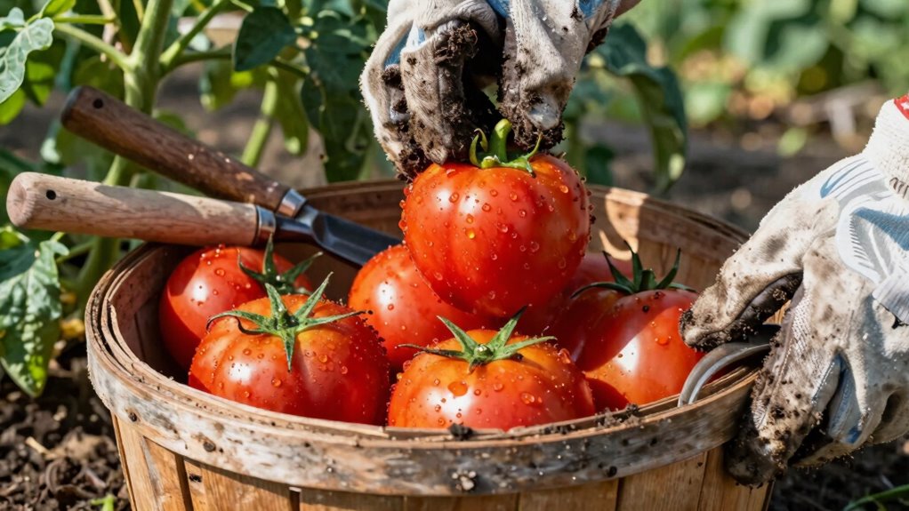 gentle harvesting maintains quality