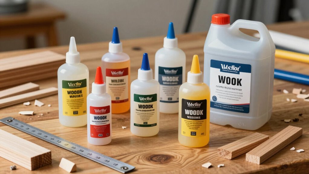 glue choice impacts project size