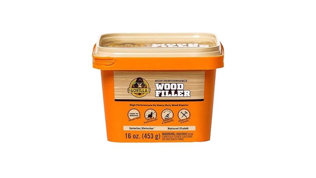 gorilla wood filler 16oz