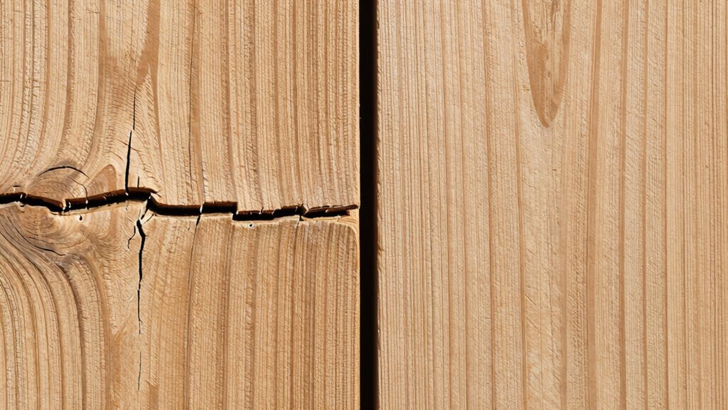 grain direction affects cracking