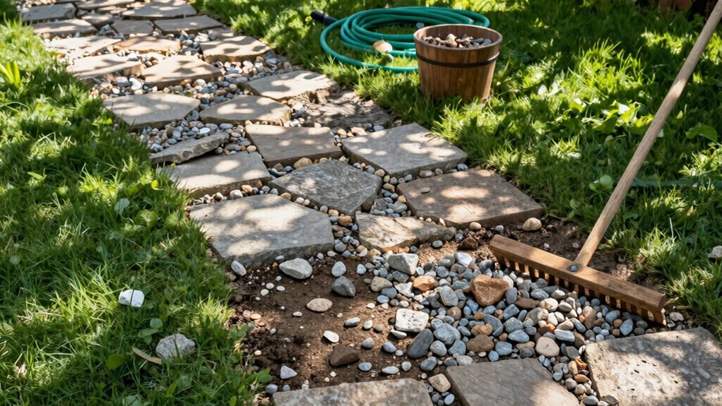 gravel path installation tips