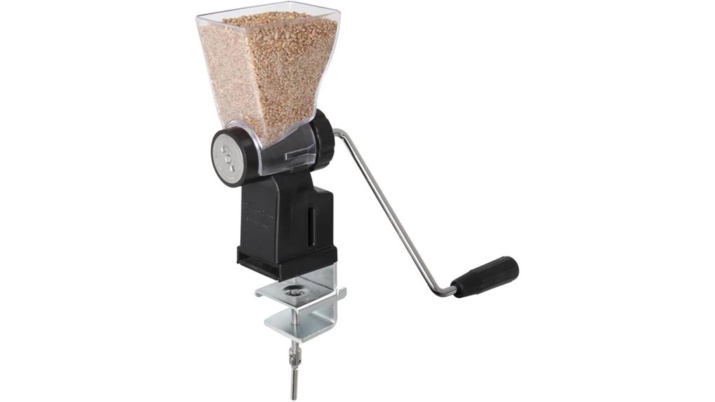 hand crank grain mill