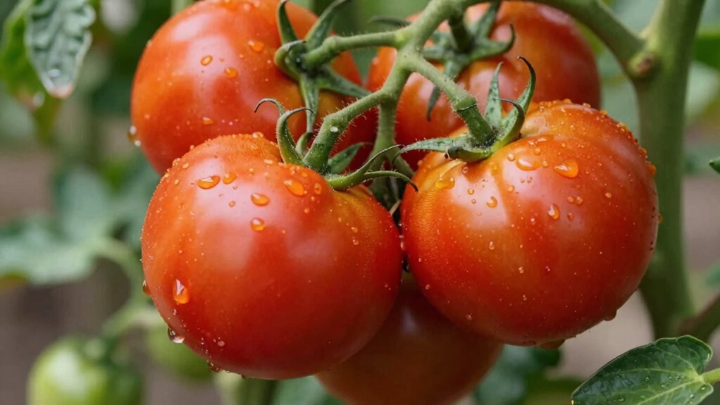 harvest ripe tomatoes effectively
