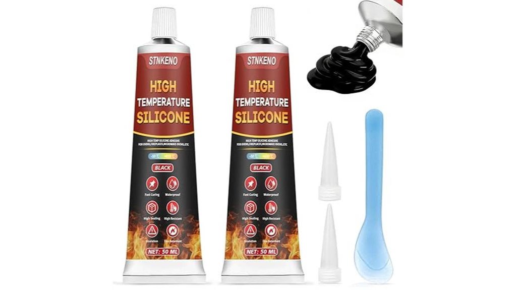 heat resistant silicone adhesive