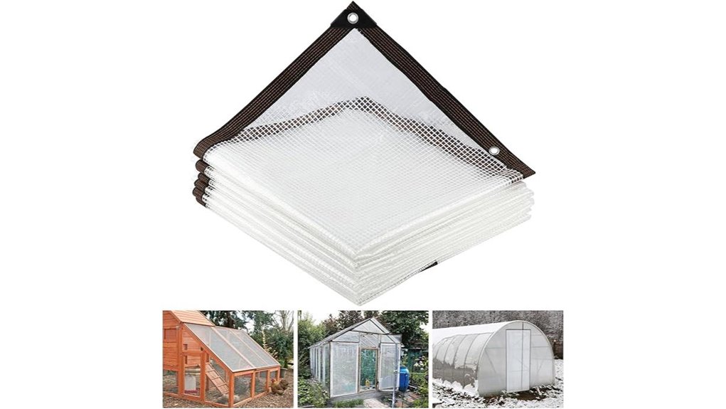 heavy duty clear tarp