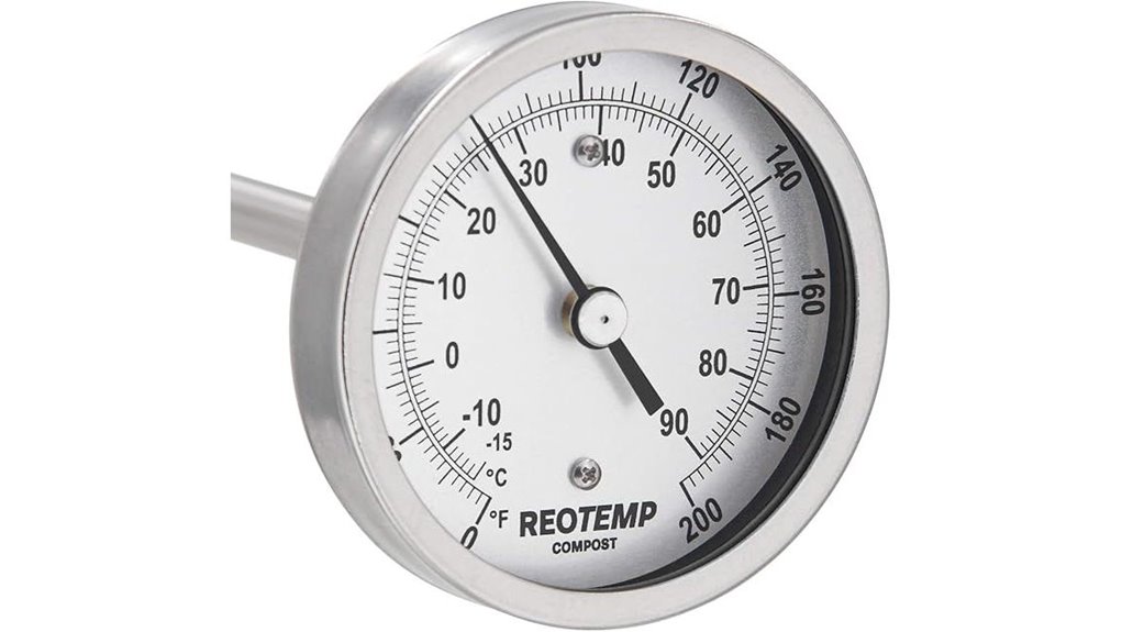heavy duty compost thermometer