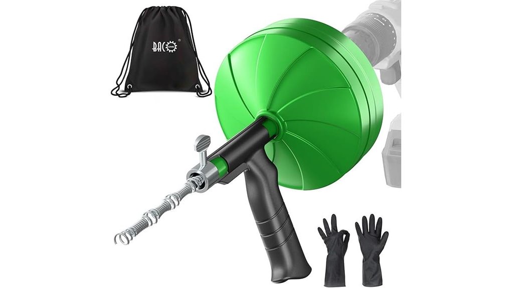 heavy duty drain auger