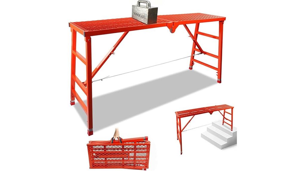heavy duty foldable scaffolding platform