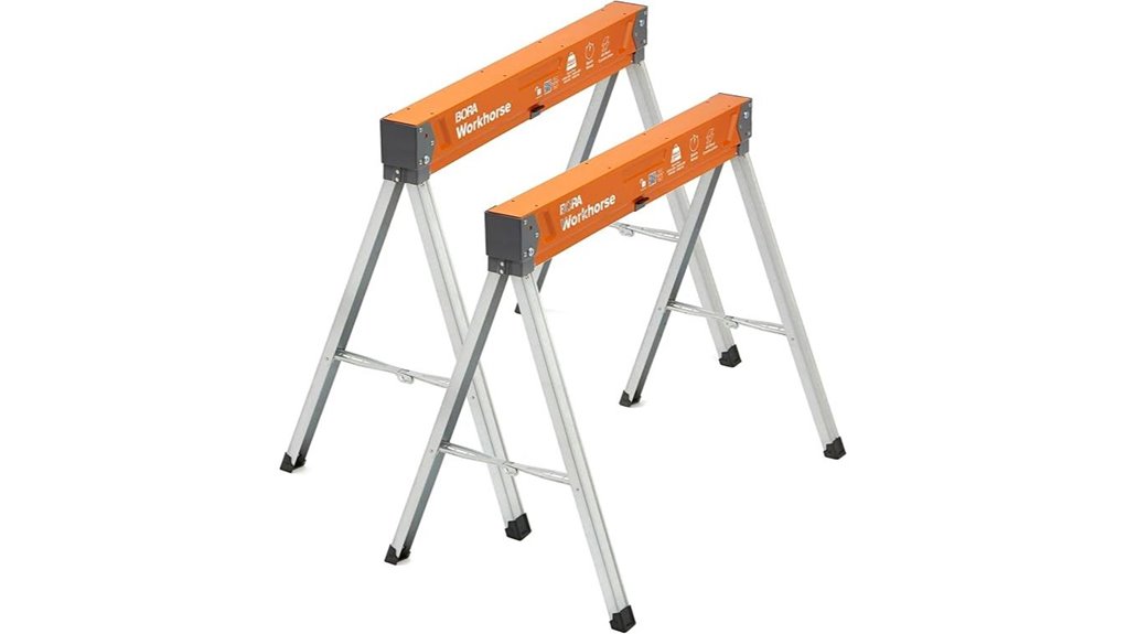 heavy duty folding saw horses