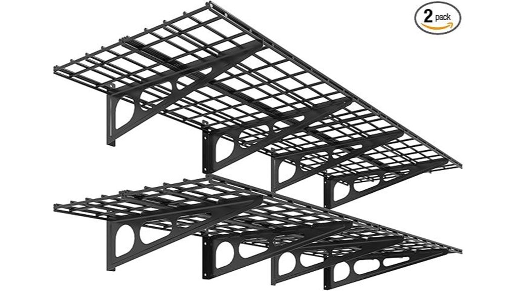 heavy duty garage shelving