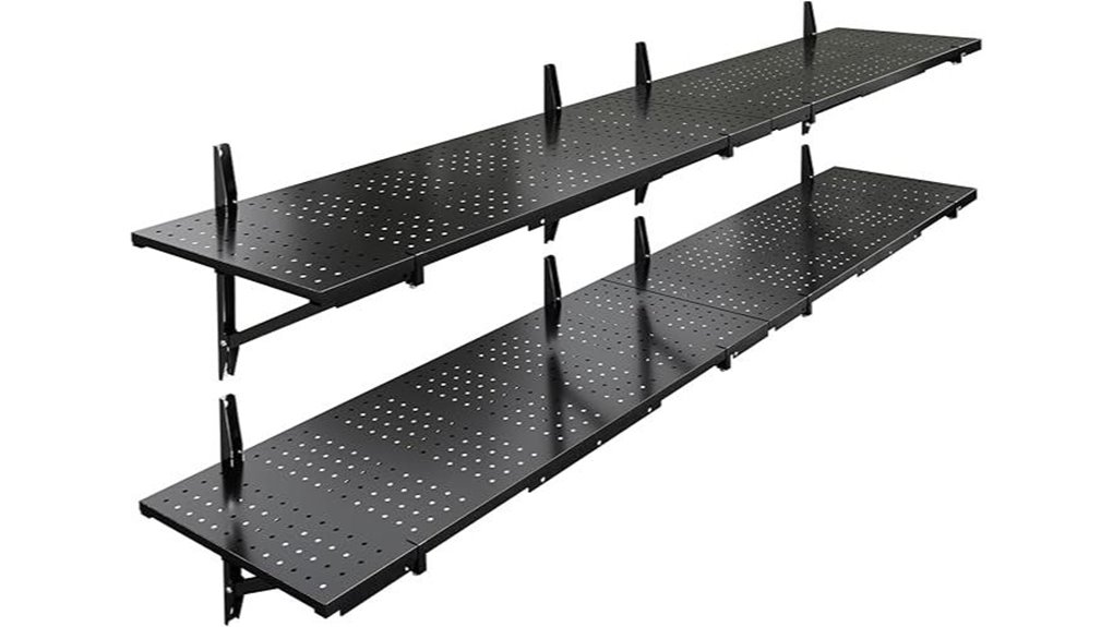 heavy duty garage shelving