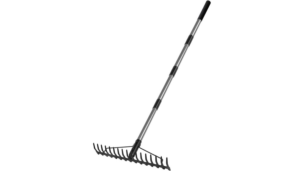heavy duty garden rake