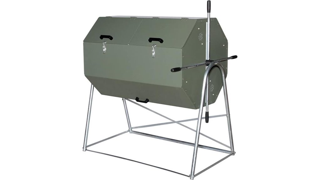 high capacity compost tumbler