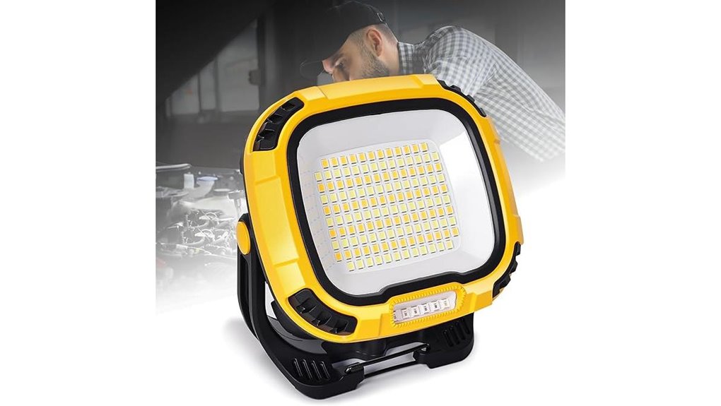 high capacity magnetic work light