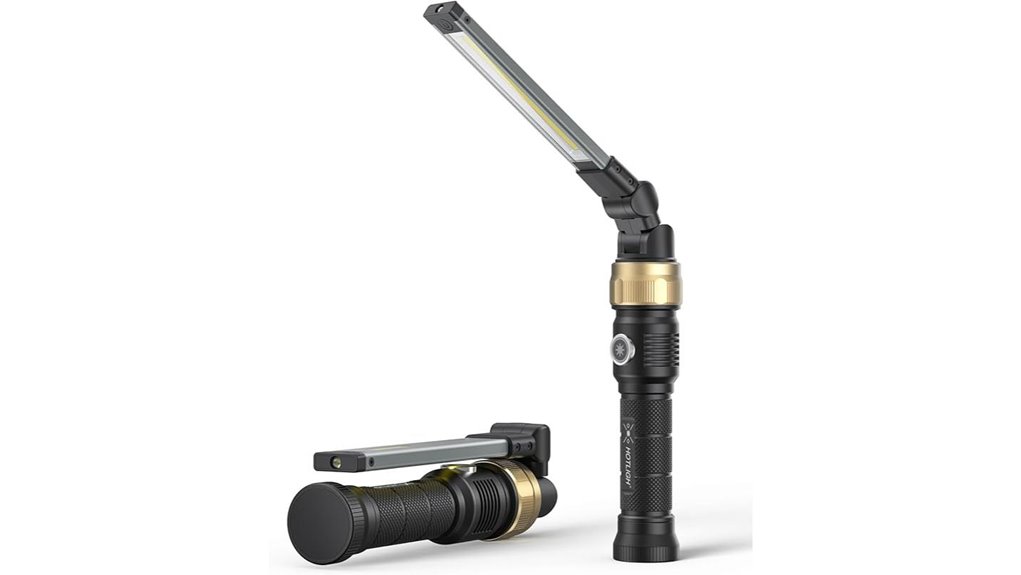 high power magnetic flashlight