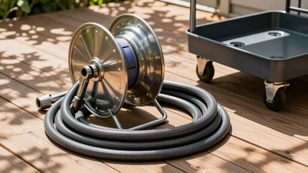 hose reels versus carts