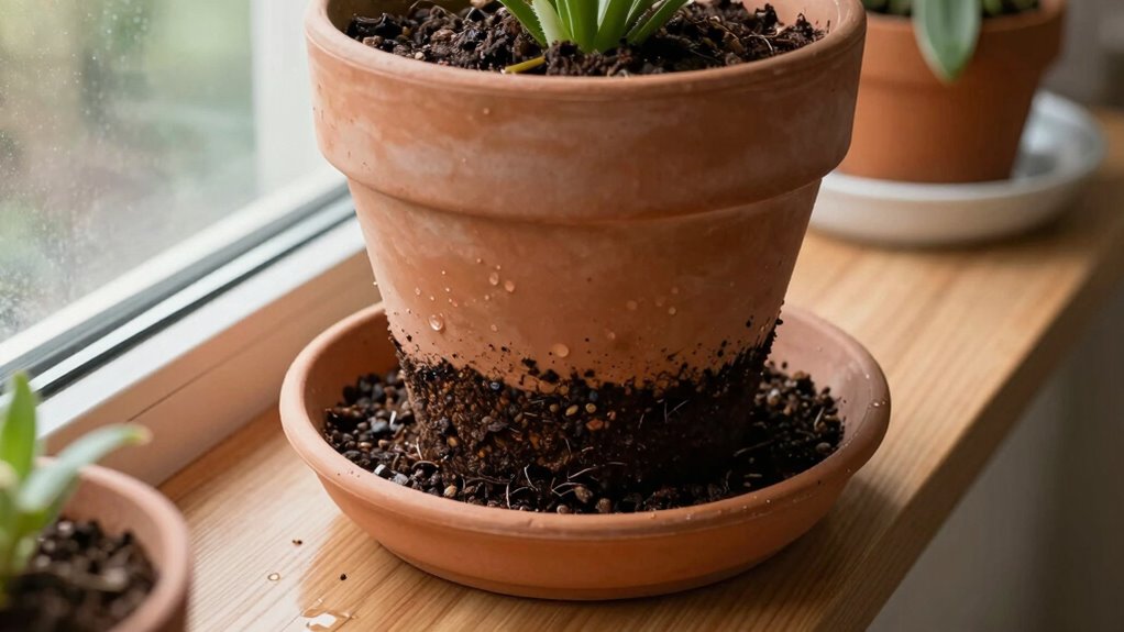 improving indoor plant drainage