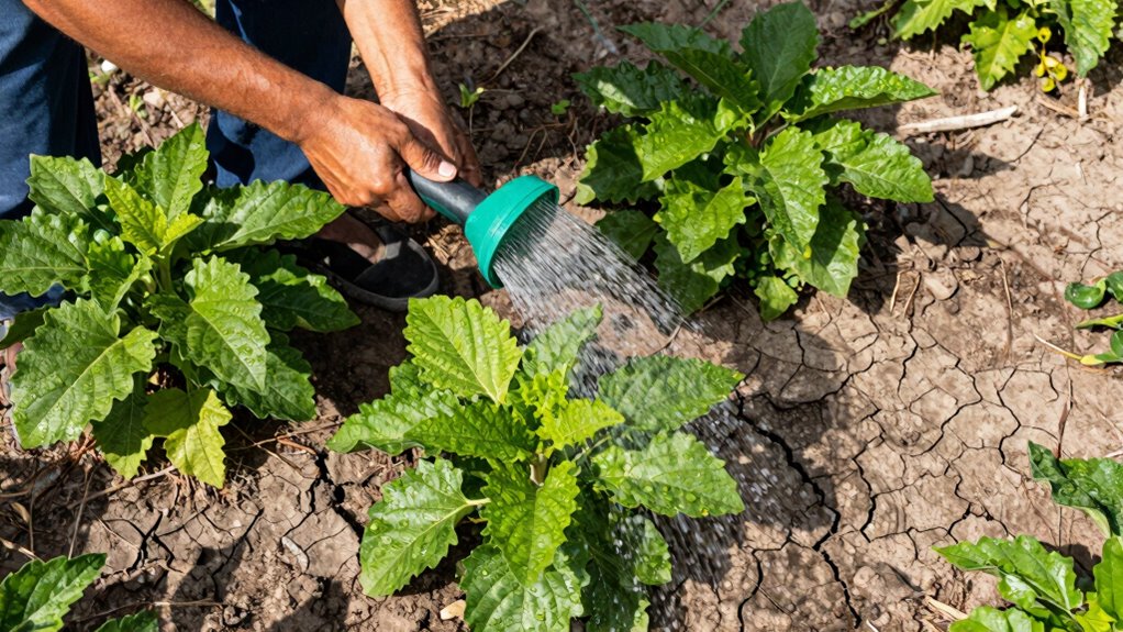 increase watering during heat