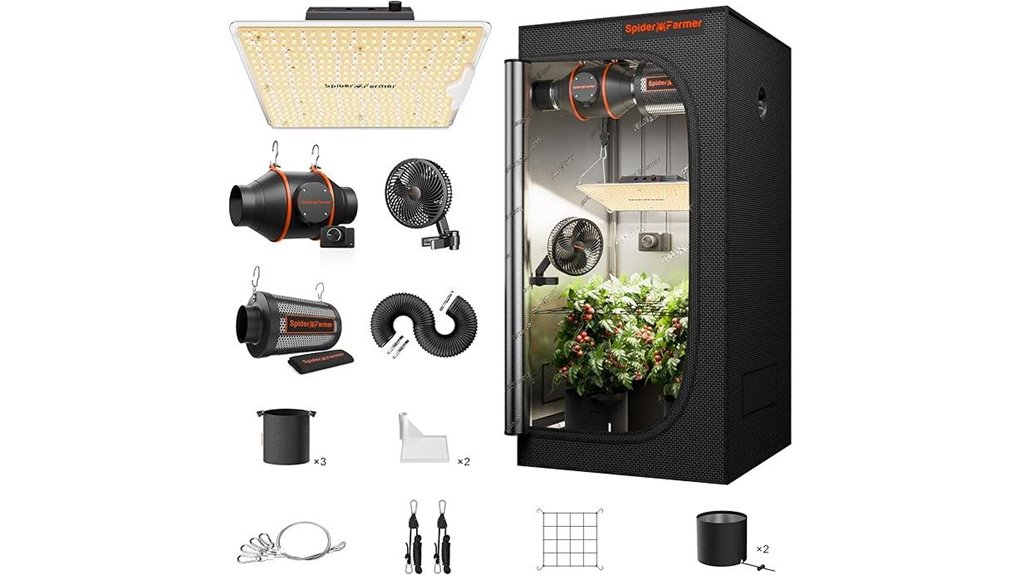 indoor gardening with lighting