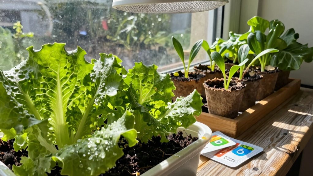 indoor lettuce growing tips