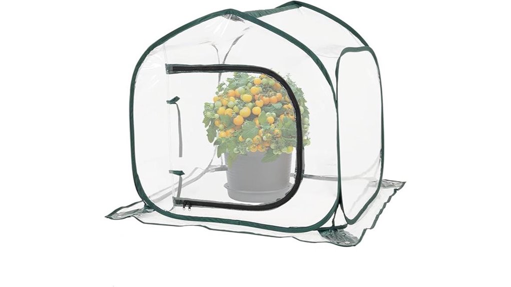indoor outdoor mini greenhouse