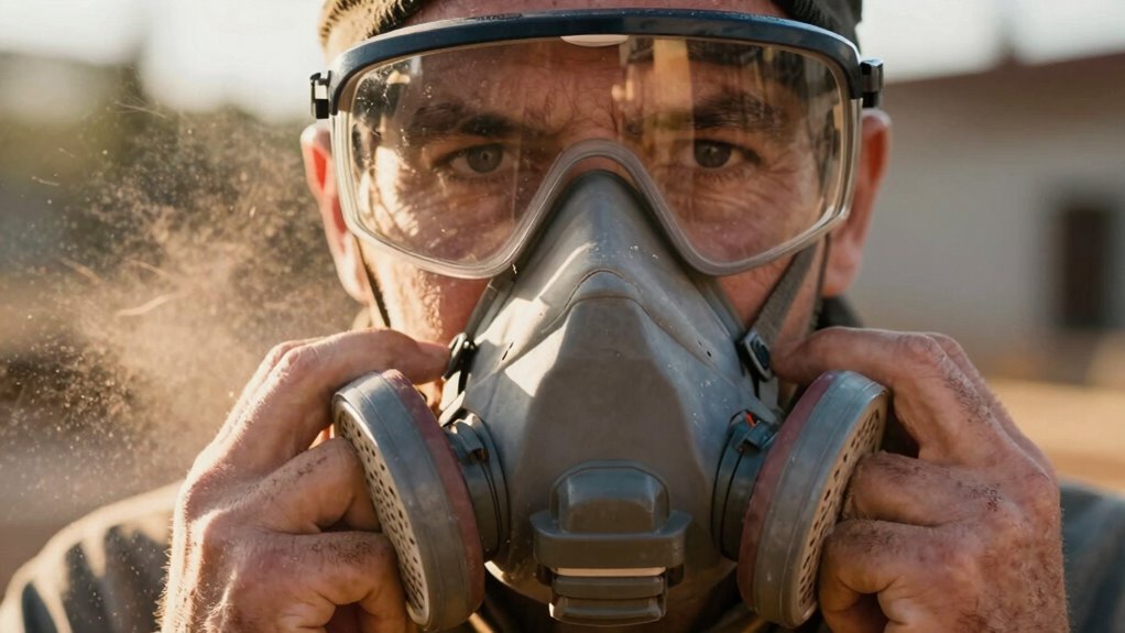 inhale wood dust response