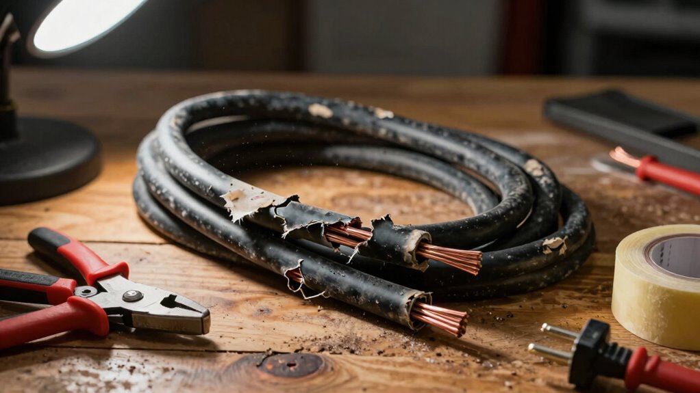inspect and repair wires