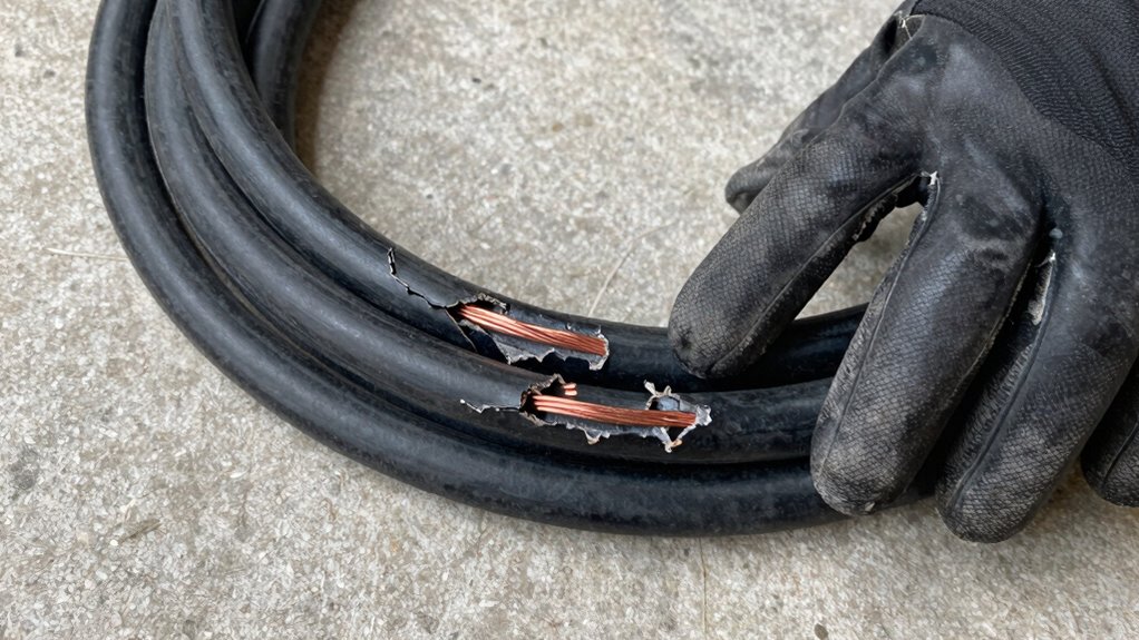 inspect insulation for damage