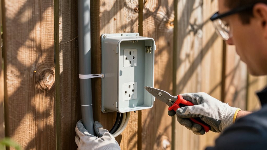 install electrical conduit system