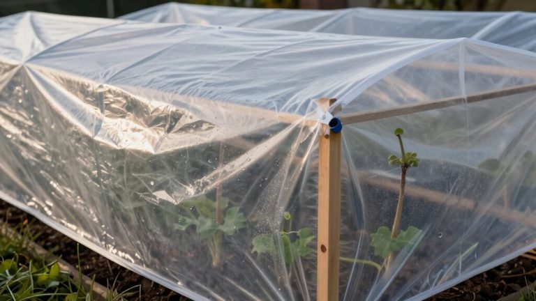 install plant frost protection