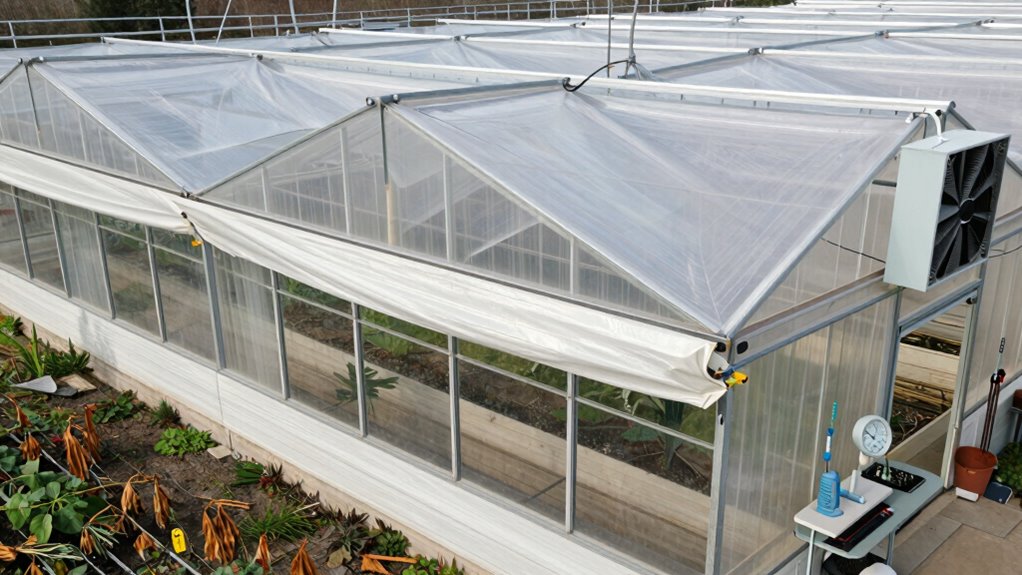 insulate greenhouse for cooling