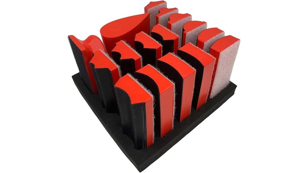 interchangeable sanding block set