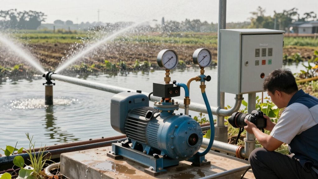 irrigation pump water management