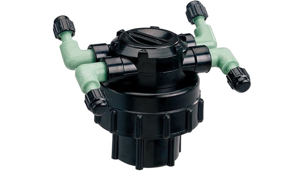 irrigation system manifold components
