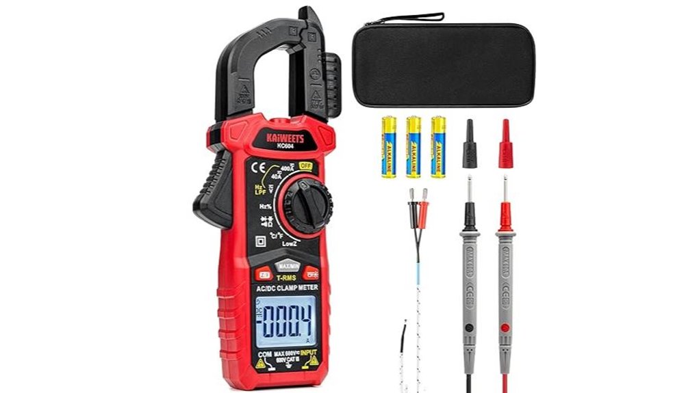 kaiweets ac dc clamp meter