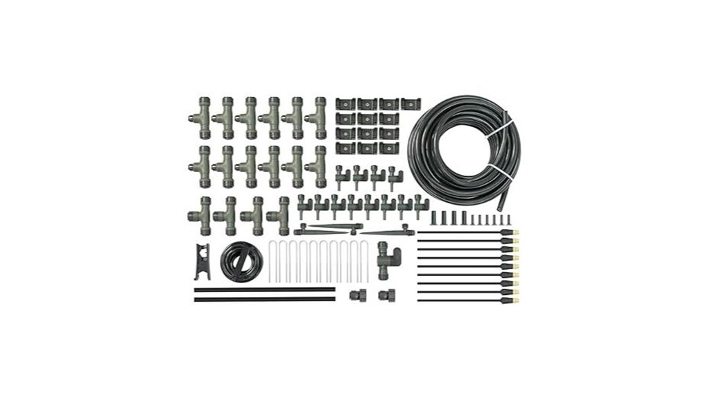 large garden drip system