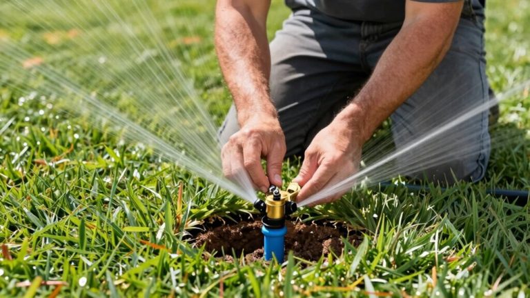 lawn sprinkler installation guide