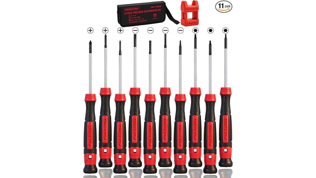magnetic precision screwdriver set
