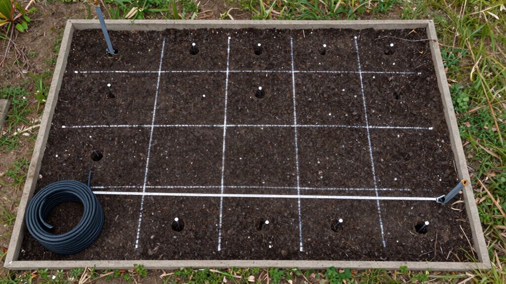 map garden for efficient watering