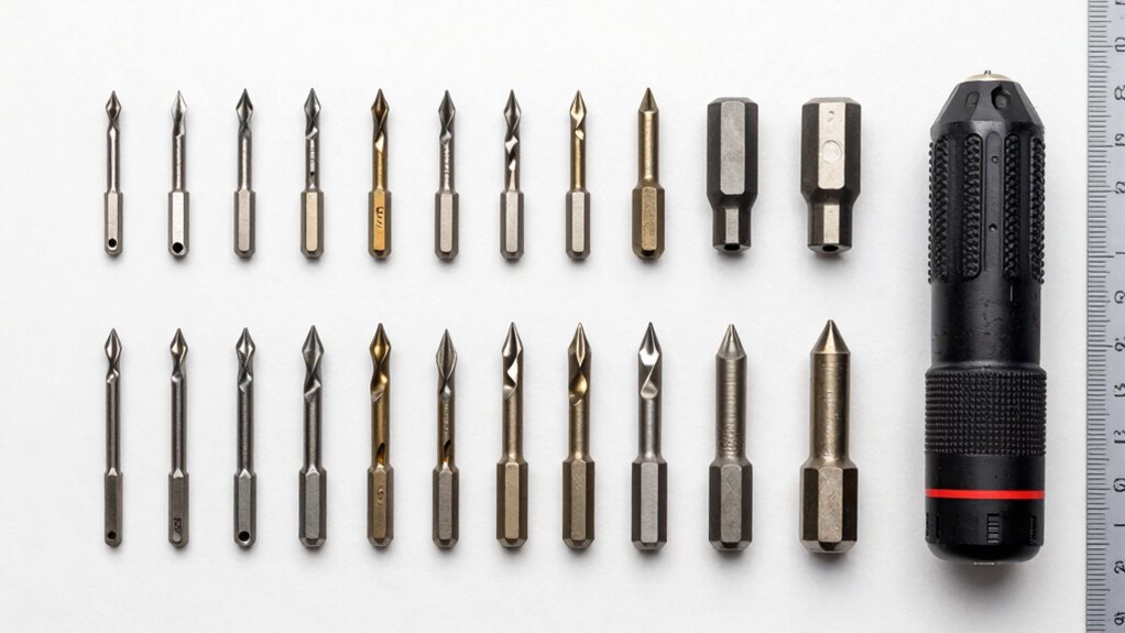 match drill bit shanks