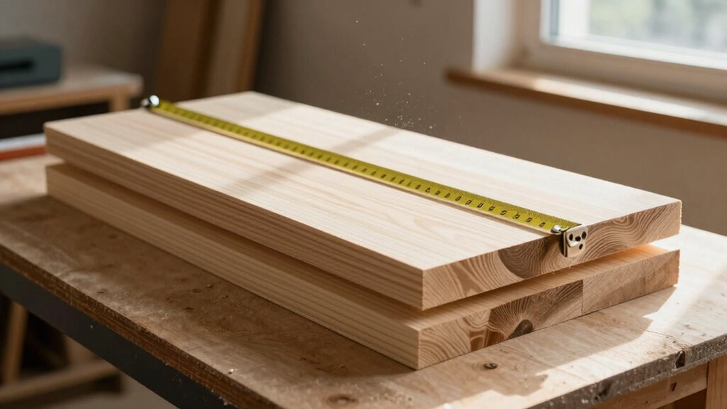 measure cut sand finish