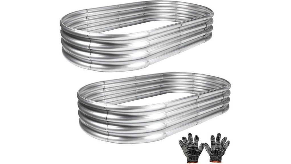 metal raised garden beds