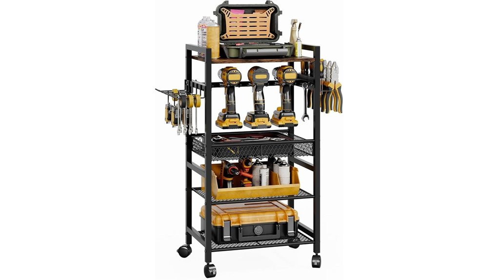 mobile power tool storage