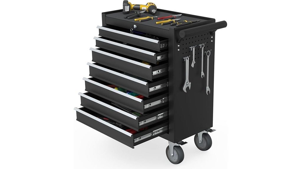 mobile storage tool organizer