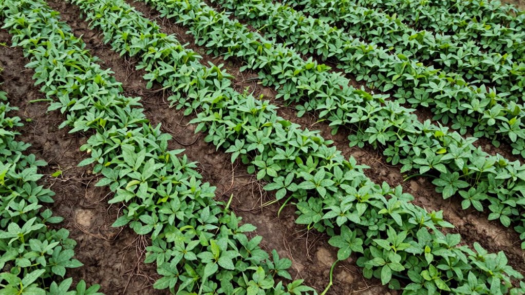 moisture retaining cover crops